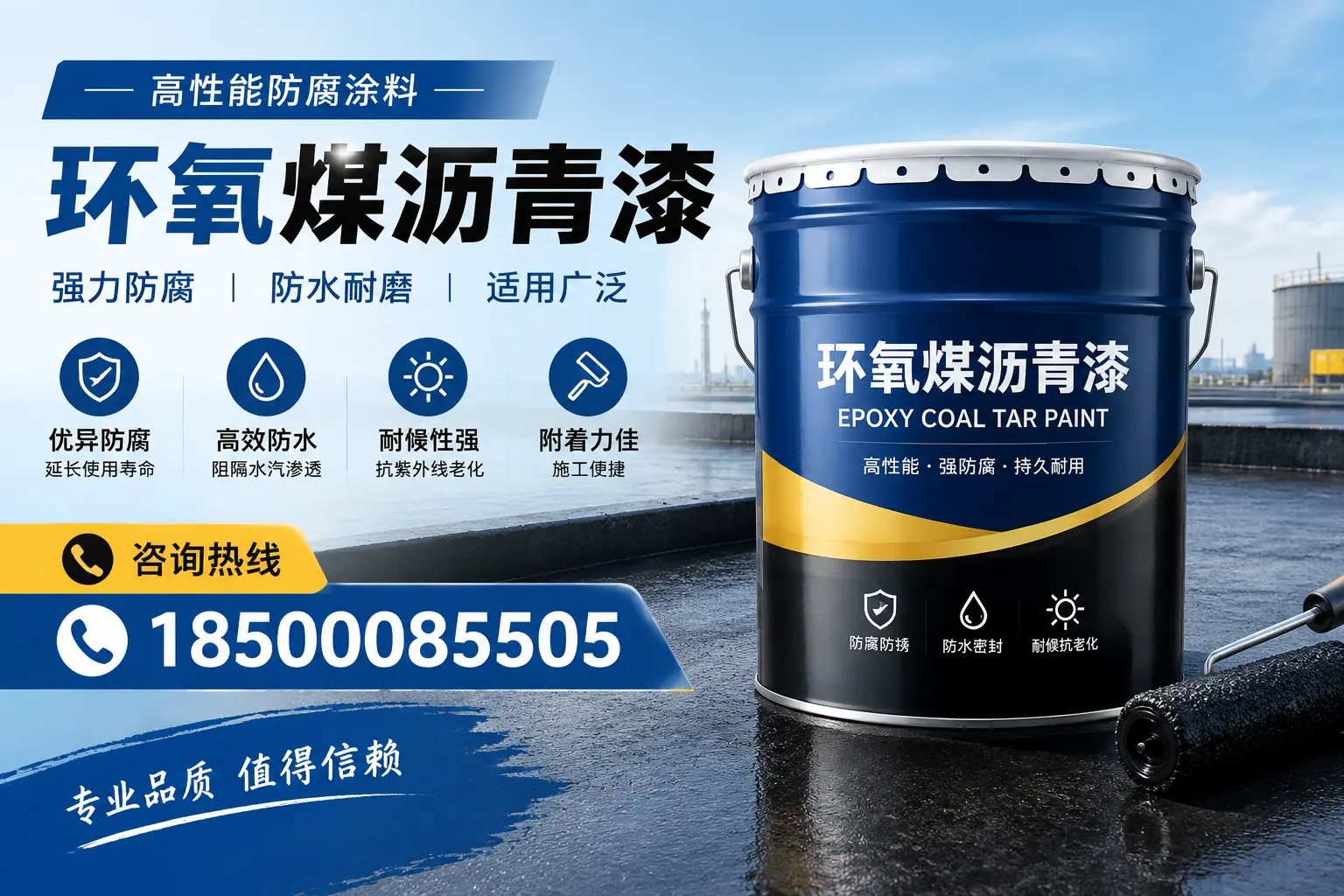 环氧煤沥青漆的主要成分与功能，五家渠用户深度了解